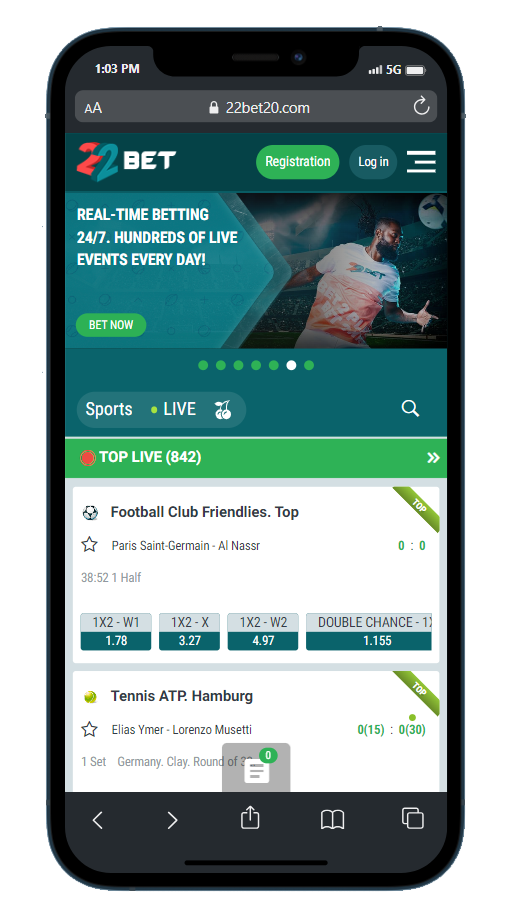 22bet logo Sportbettingsporter