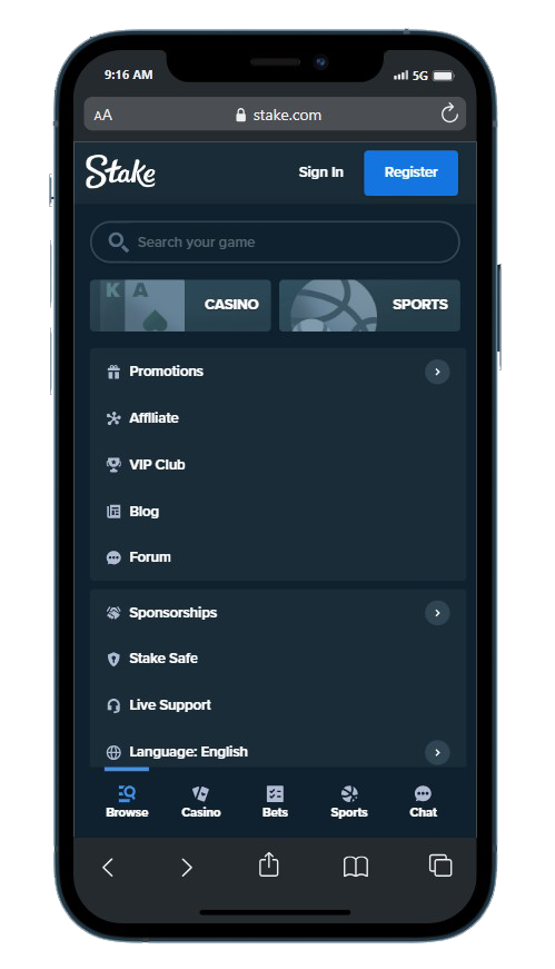 Stake logo Sportbettingsporter