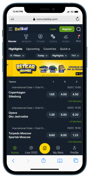Betika logo Sportbettingsporter