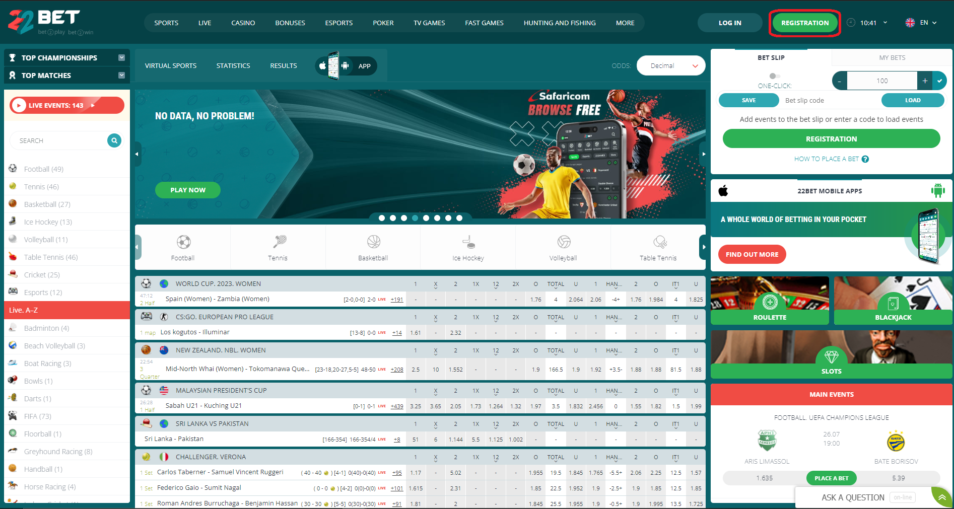 22bet logo Sportbettingsporter