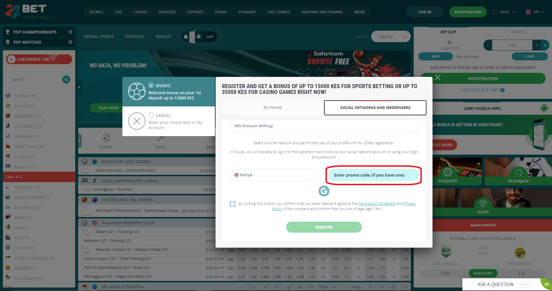 22bet logo Sportbettingsporter