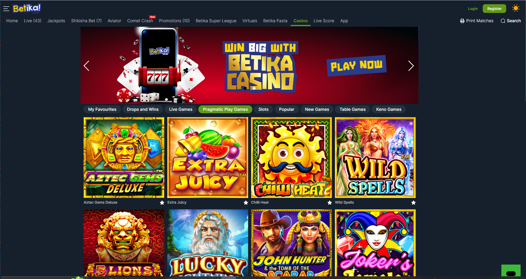 Betika logo Sportbettingsporter