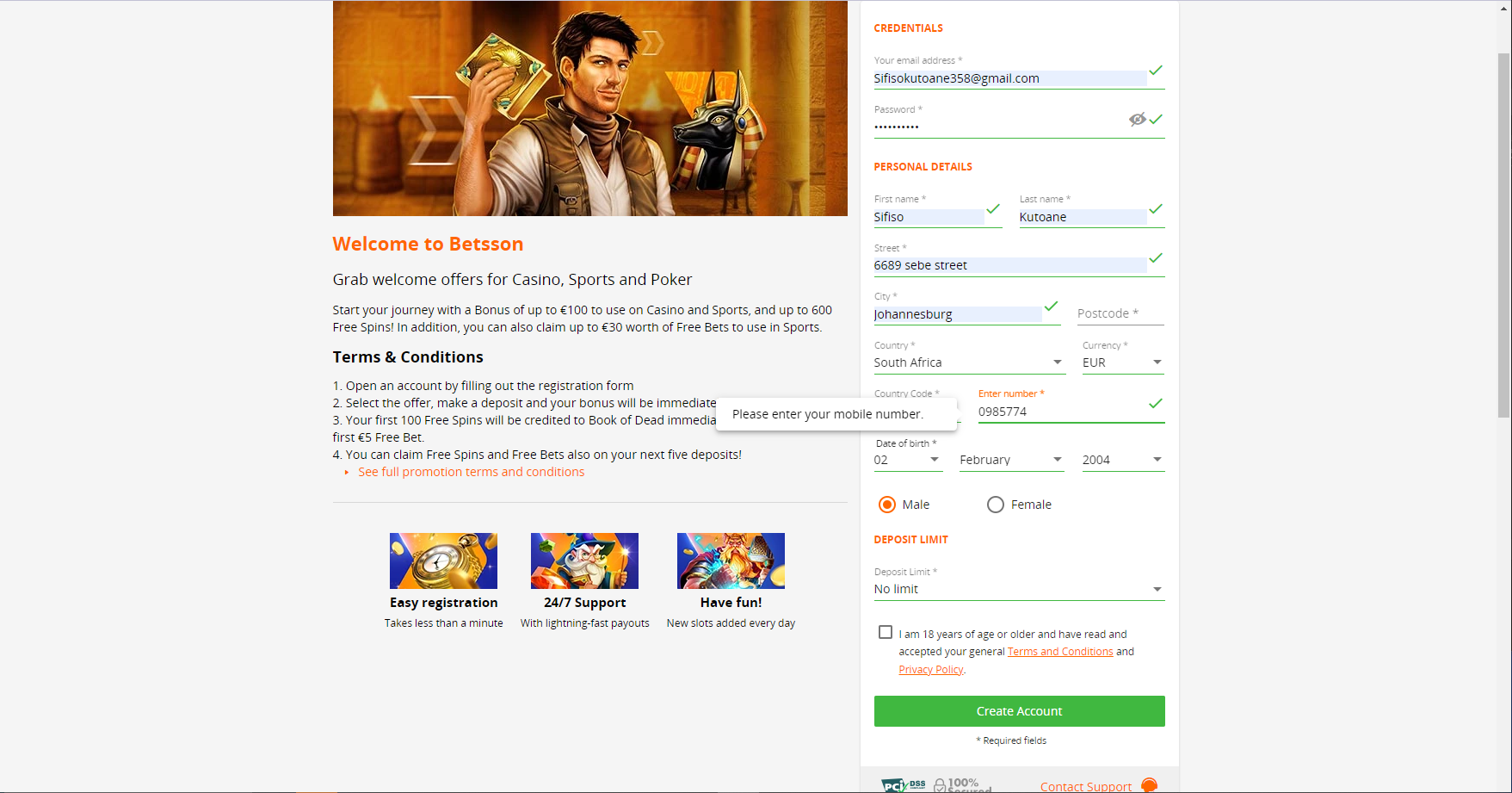 Betsson logo Sportbettingsporter