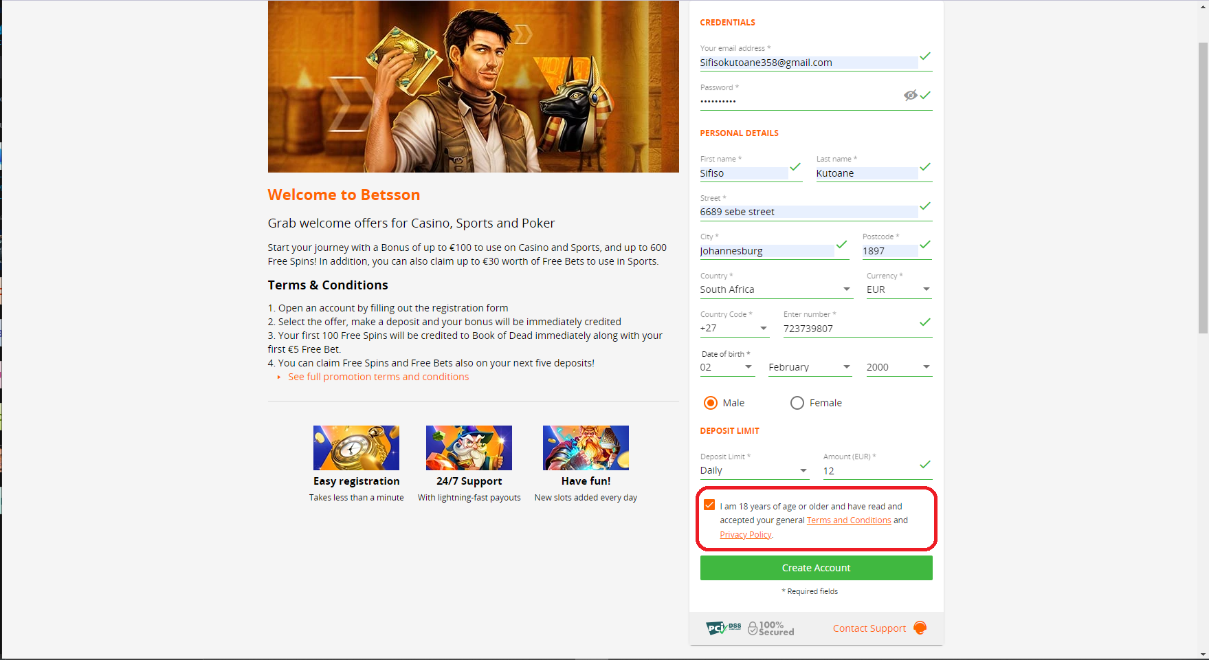 Betsson logo Sportbettingsporter