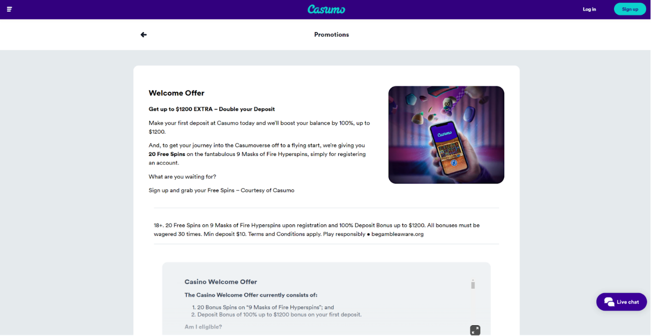 Casumo logo Sportbettingsporter