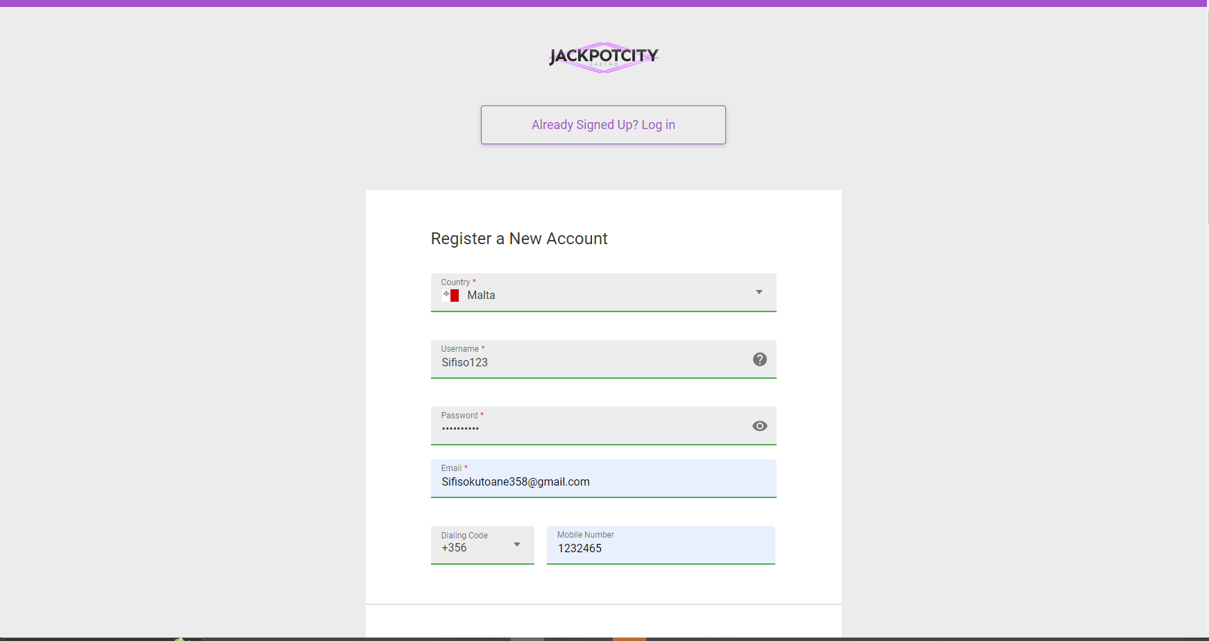 Jackpot City logo Sportbettingsporter