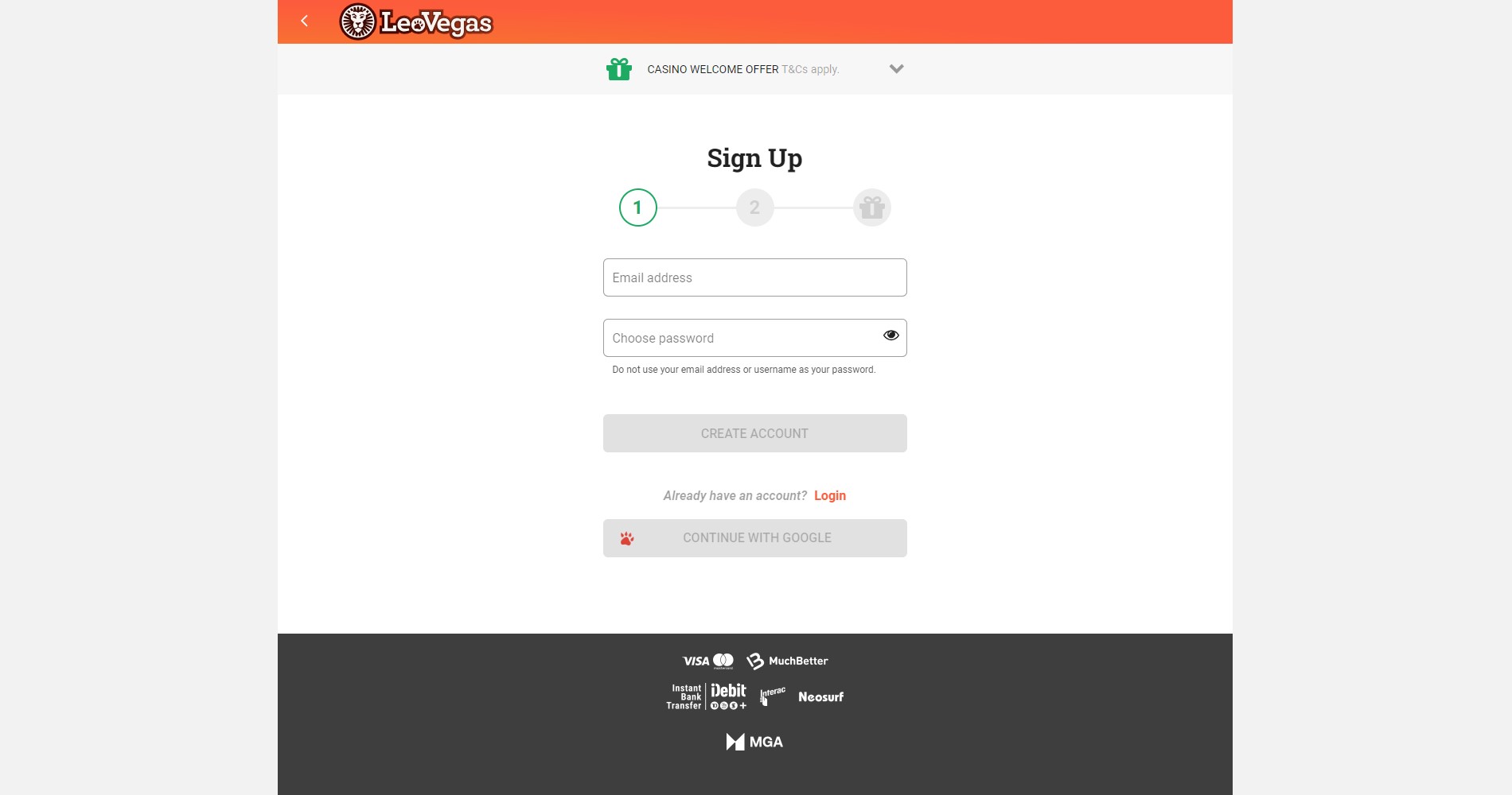 Leo Vegas logo Sportbettingsporter