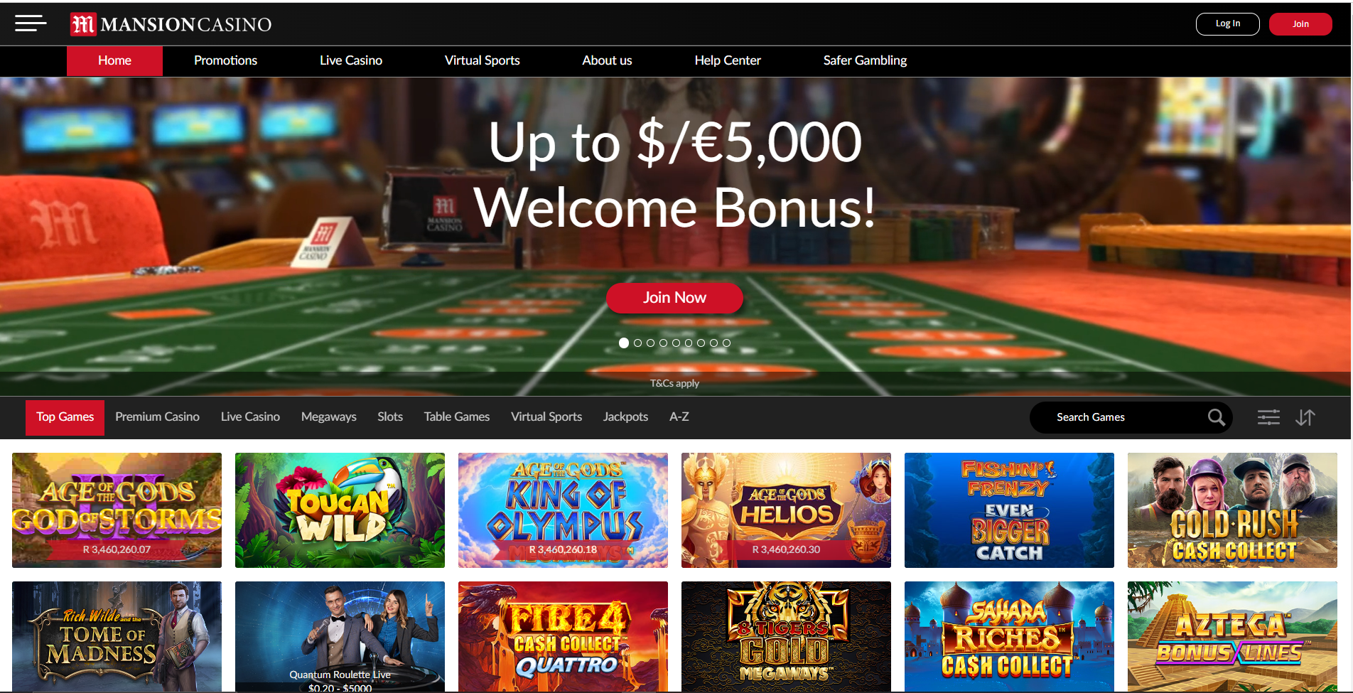 Mansion logo Sportbettingsporter