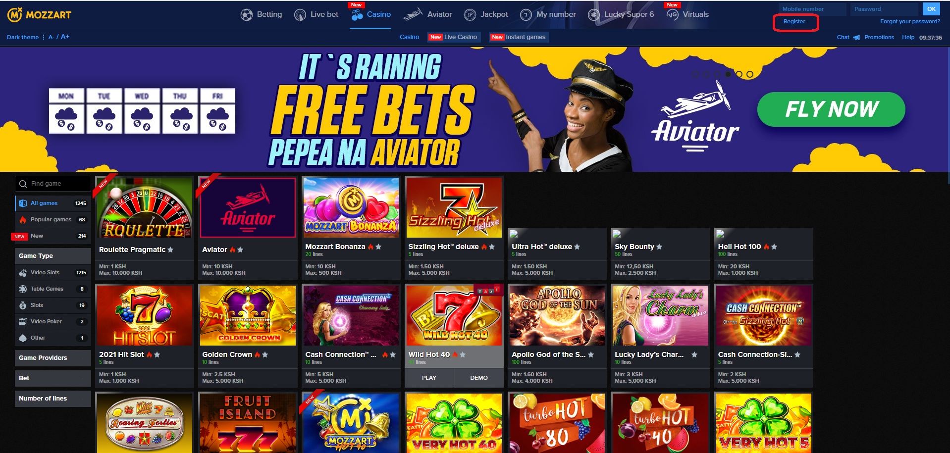 Mozzart logo Sportbettingsporter